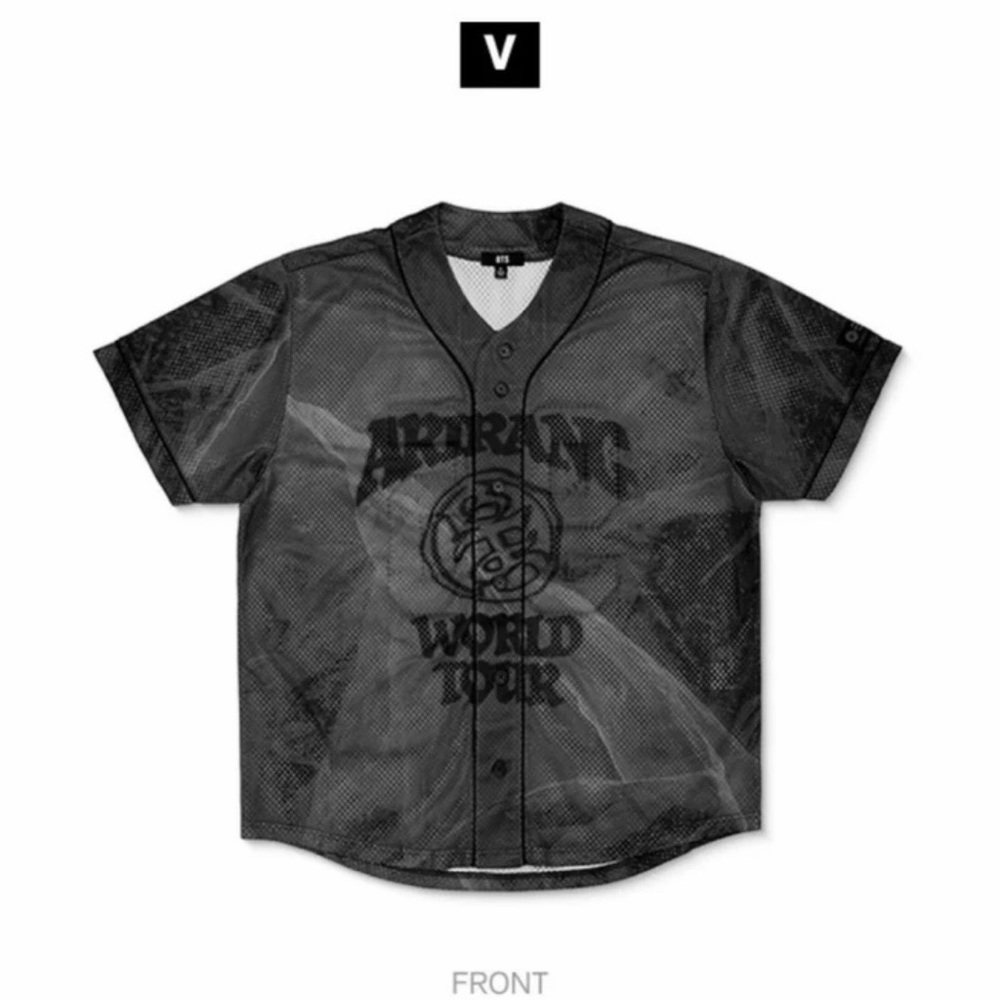 BTS | ARIRANG WORLD TOUR | V JERSEY SIZE XL (L-XL) - NEW & SEALED